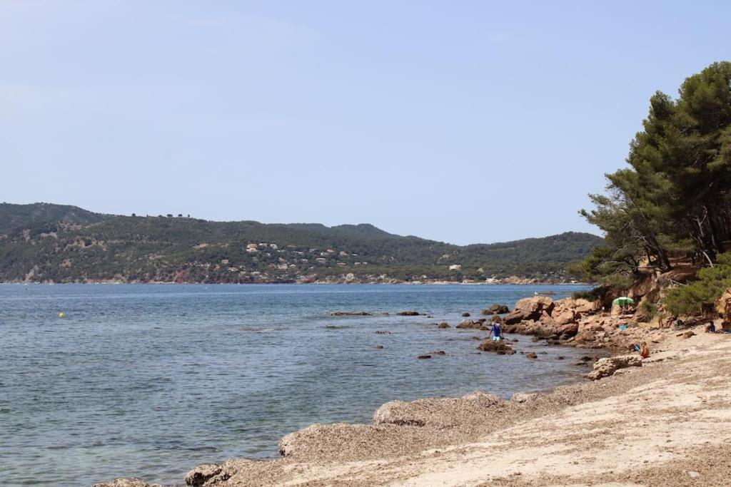 Studio L'Echappee Mandreenne Le Calme Entre Mer Et Foret Saint-Mandrier-sur-Mer Exterior photo